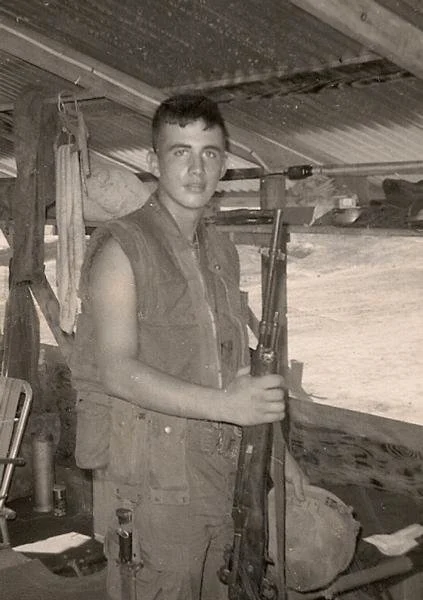 Donnie Hugh Little in Vietnam.