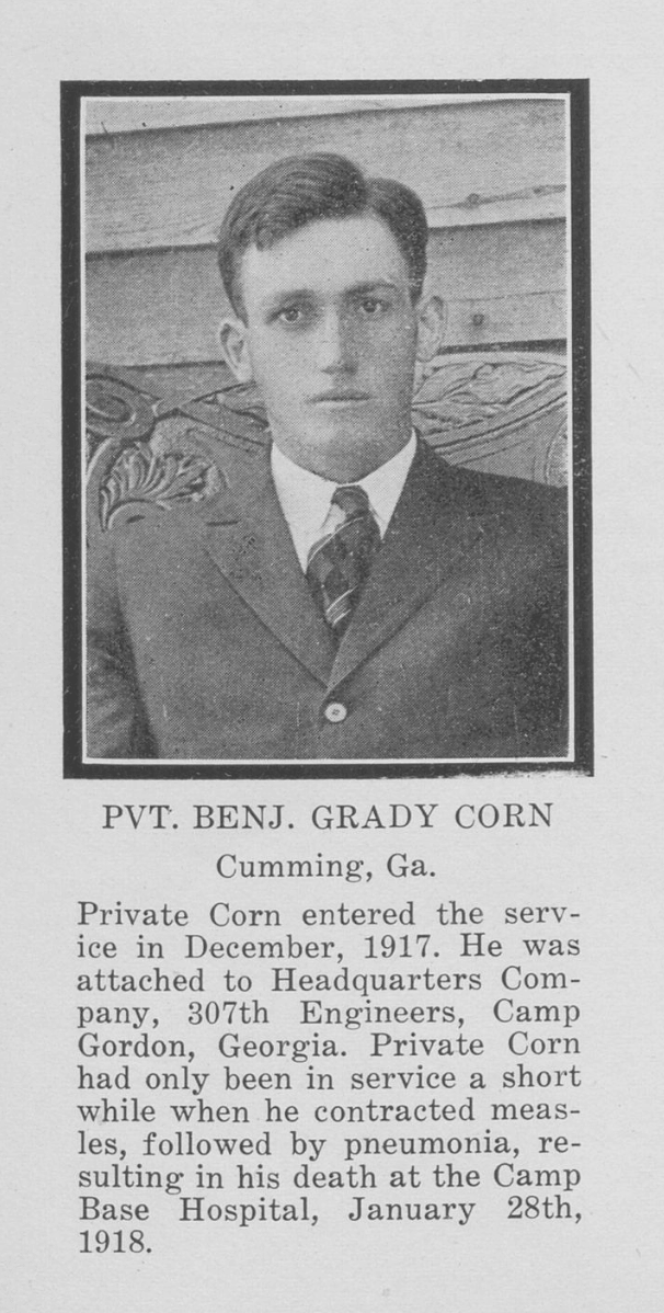 Benjamin Grady Corn.